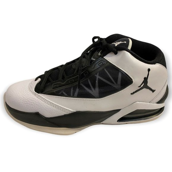Nike Air Jordan Flight The Power 487207-001 Size 9.5 White Black Basketball NEW! main image 5